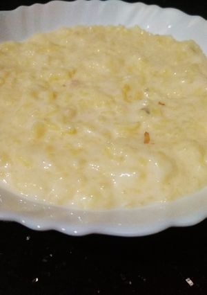 A picture of Custard kheer.