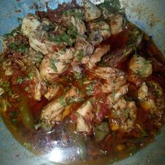 A picture of Khyber Shinwari Chicken Karahi.