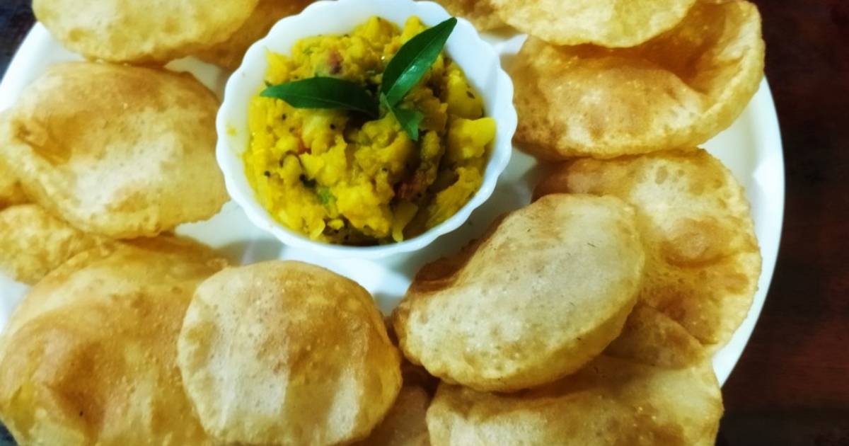 Puri Bhaji Recipe By Rubina Dodhia - Cookpad