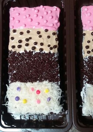Foto resep Brownies Lembut Topping Lumerr