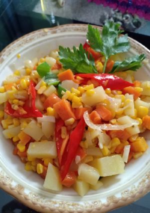 Foto resep Sayur pelangi