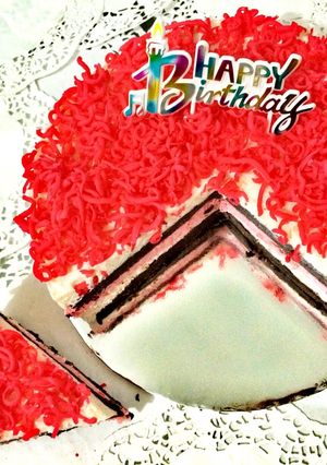 Foto resep Pink chocolate cheesecake