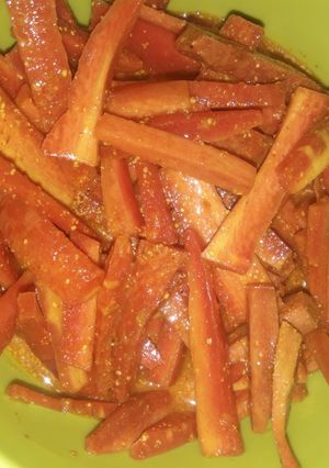 A picture of Carrot pickel.