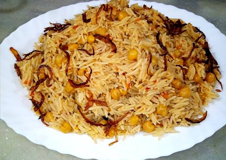 Chana pulao