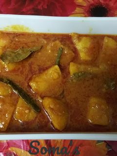 নিরামিষ আলুরদম(Niramish alurdom recipe in Bengali) রেসিপির প্রধান ছবি