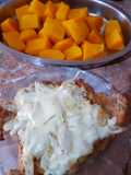 Supremas a la Suiza 🍗 al Horno con Calabaza al vapor