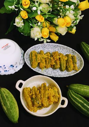 A picture of Pointed Gourd dry Sabji.