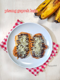 Foto resep Pisang geprek keju