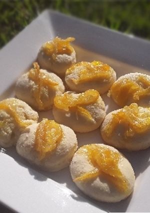 Una foto de Galletitas de mandarina