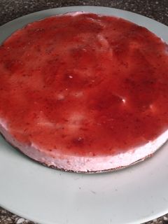 Una foto de Cheesecake sin horno