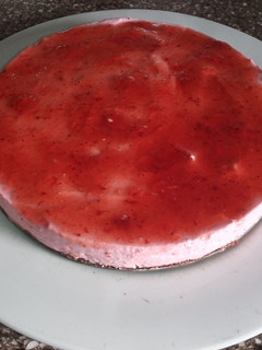 Una foto de Cheesecake sin horno
