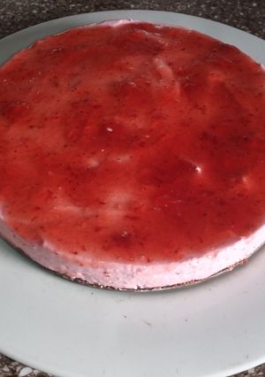 Una foto de Cheesecake sin horno