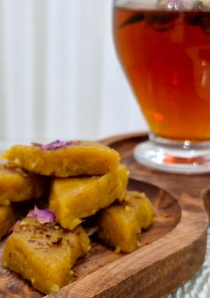 عکسی از دستور حلوا زنجبیلی