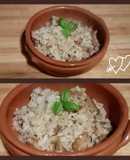 Arroz integral con champiñones 🍚😍