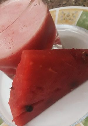 Una foto de Jugo de sandía