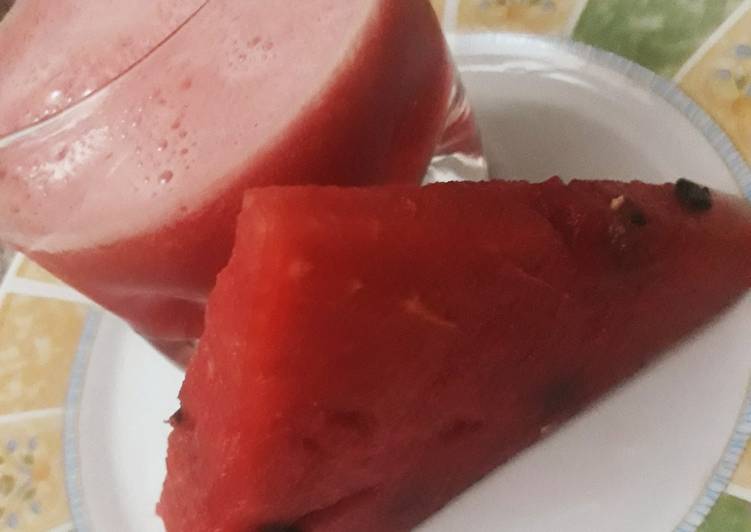 jugo de sandia receta