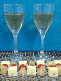 A picture of Homemade grape wine.