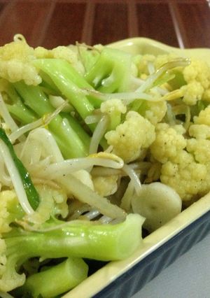 Foto resep Tumis kembang kol taoge