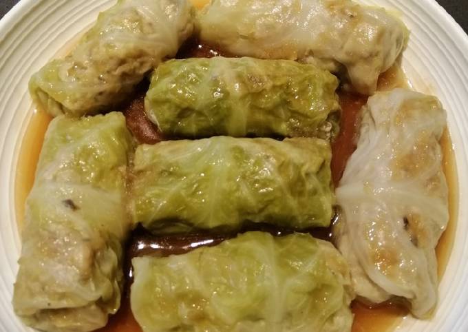 Recipe of Homemade Cabbage Roll