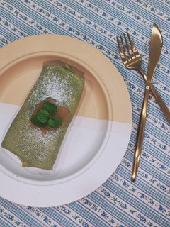抹茶法式水果可麗餅 - 簡單版 的食譜成品照片
