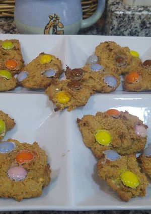 Una foto de Galletitas de manzana y avena