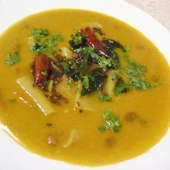A picture of Dal Dhokli.