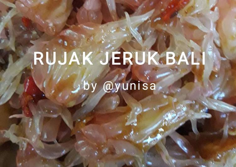 Rujak Jeruk Bali