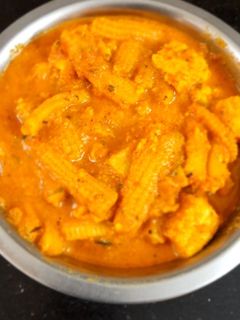 பேபி கார்ன் பன்னீர் மசாலா செய்முறை முக்கிய புகைப்படம்