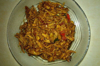Resep Ayam Suwir Danis (Pedas Manis) yang Lezat Sekali
