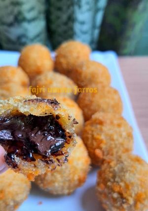Foto resep Bola ubi coklat lumer