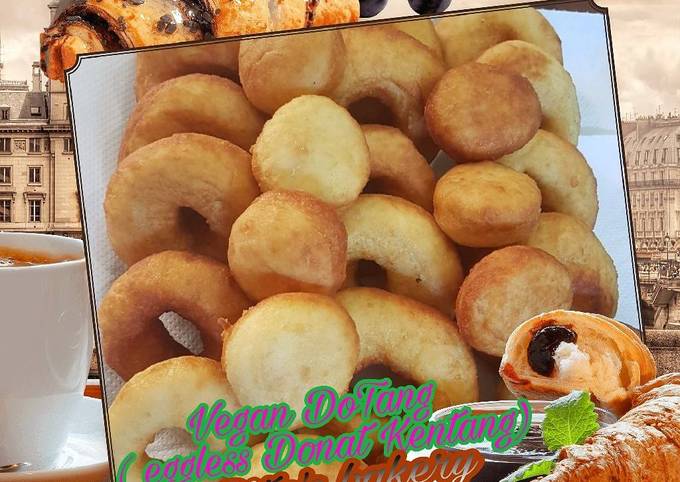 Resep Donat Tanpa Telur Vegan Donuts Recipe No Mixer Youtube