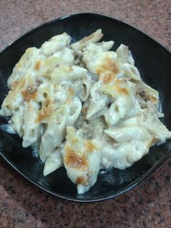 صورة لوصفة مكرونه بشاميل جوسي 🍽