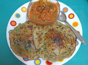 A picture of Multigrain Minty Tandoori Roti.