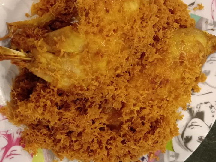 Langkah Mudah untuk Menyiapkan Ayam serundeng anti gagal, Bikin Ngiler