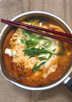 Foto resep Spicy Budae Jjigae