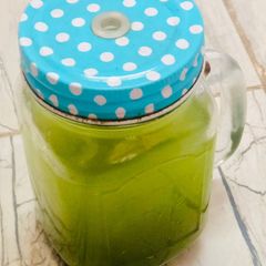A picture of Grapes-khus mocktail.