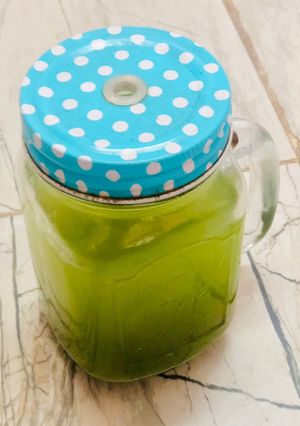 A picture of Grapes-khus mocktail.