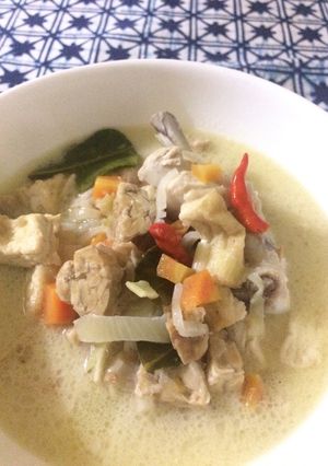Foto resep Sambal goreng santan (putih)