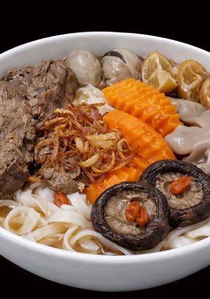 Hình của món SP.0312 - Phở Bắp Bò Nấu Nấm.