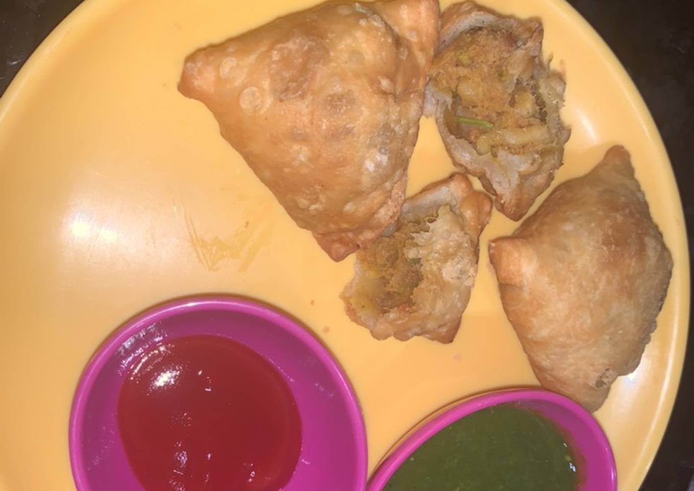 Samosa-Raw banana samosa-jain samosa