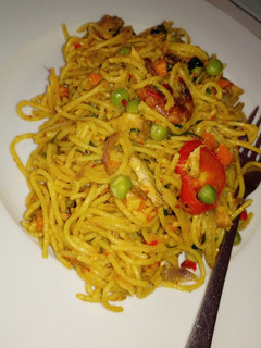 A picture of Stir fry slim pasta.