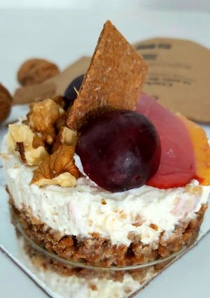 Une photo de Cheesecake aux noix du Périgord