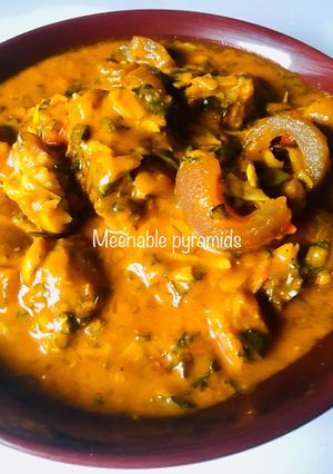 A picture of Nkwobi.