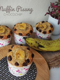 Foto resep Muffin Pisang Chocochip