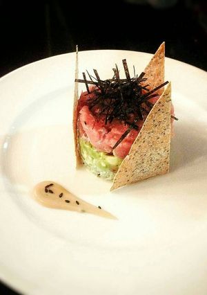 Una foto de Tartar de atún