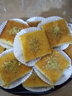 صورة لوصفة بسبوسة 🍯