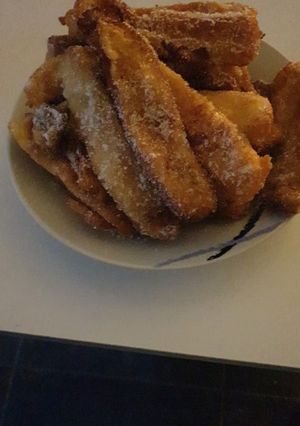 Una foto de Torrijas con pan de molde