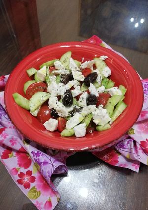 Une photo de Salade grecque