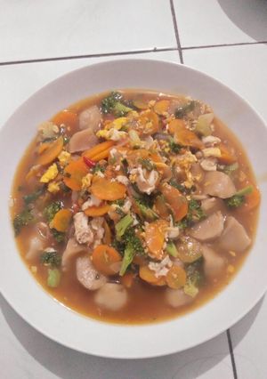 Foto resep Capcay kuah