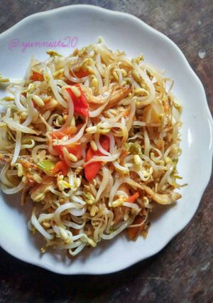 Foto resep Tumis Tauge Teri Simple